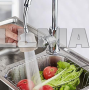 Гибкая насадка-аэратор на кран для экономии воды Water Saver VE-23 360 градусов Белый
